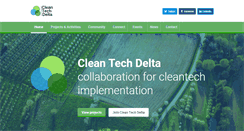 Desktop Screenshot of cleantechdelta.nl